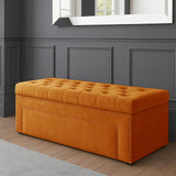 Duke Chesterfield Upholstered Blanket Box