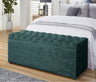 Arthur Naples Velvet Ottoman Storage Box