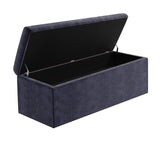Safar Large Naples Ottoman Storage Box with Plain Lid