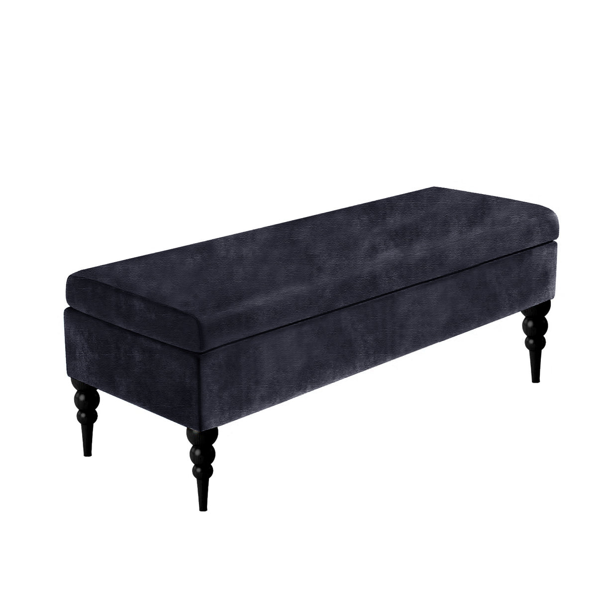 Sierra Plain Naples Upholstered Bench with Legs