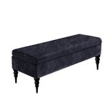 Sierra Plain Naples Upholstered Bench with Legs
