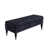 Sierra Plain Naples Upholstered Bench with Legs