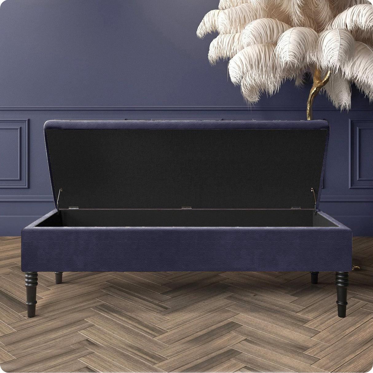 Safar Naples Shoe Storage Bench with Plain Lid