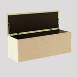 Luna Chesterfield Velvet Storage Ottoman