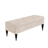 Sierra Plain Naples Upholstered Bench with Legs