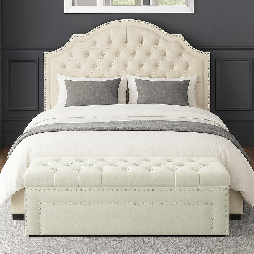 Duke Chesterfield Upholstered Blanket Box