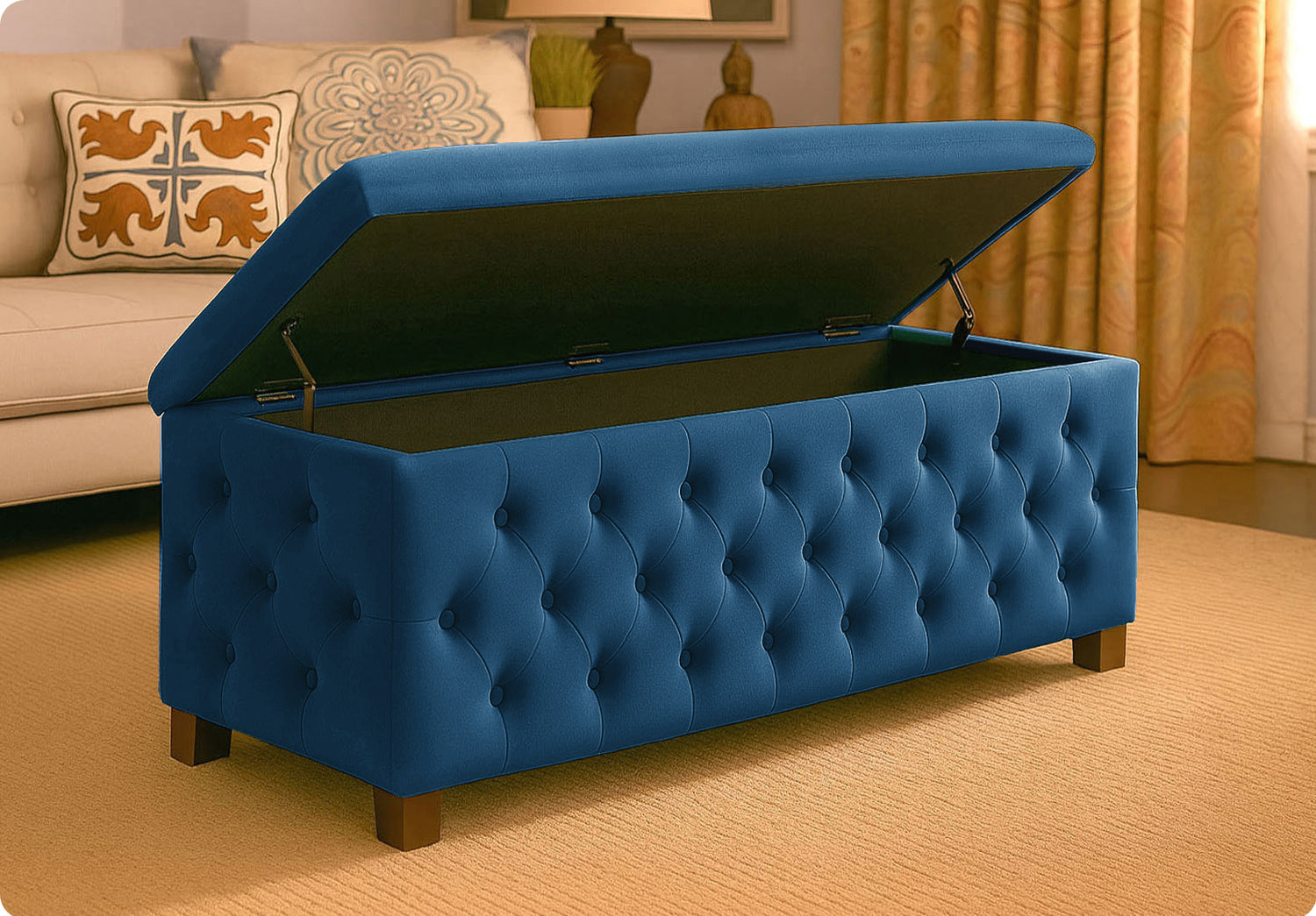 Empire Chesterfield Upholstered Coffee Table