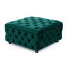 Masha Chesterfield Upholstered Square Coffee Table