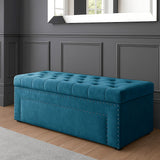 Duke Chesterfield Upholstered Blanket Box