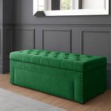Duke Chesterfield Upholstered Blanket Box