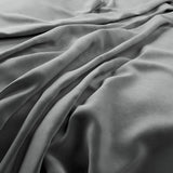 Silver plush velvet upholstery fabric