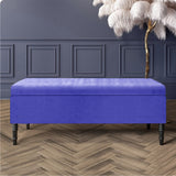 Paris Plain Naples Ottoman Storage Bench