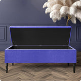Paris Plain Naples Ottoman Storage Bench