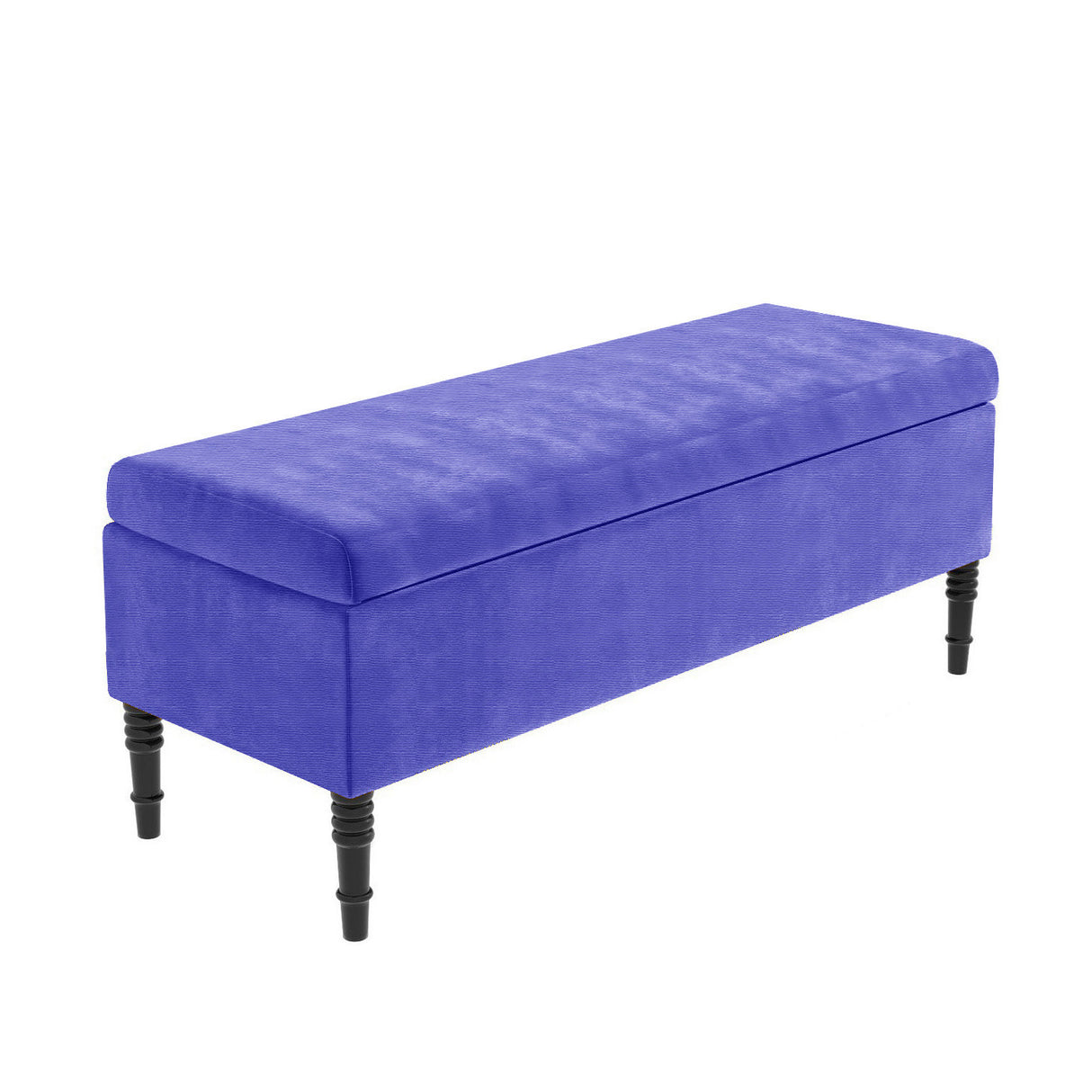 Paris Plain Naples Ottoman Storage Bench