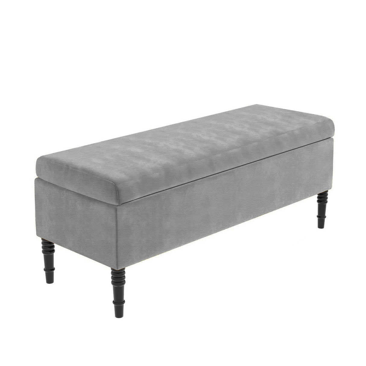 Paris Plain Naples Ottoman Storage Bench