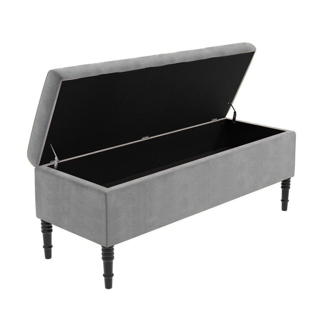 Paris Plain Naples Ottoman Storage Bench