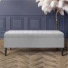 Paris Plain Naples Ottoman Storage Bench