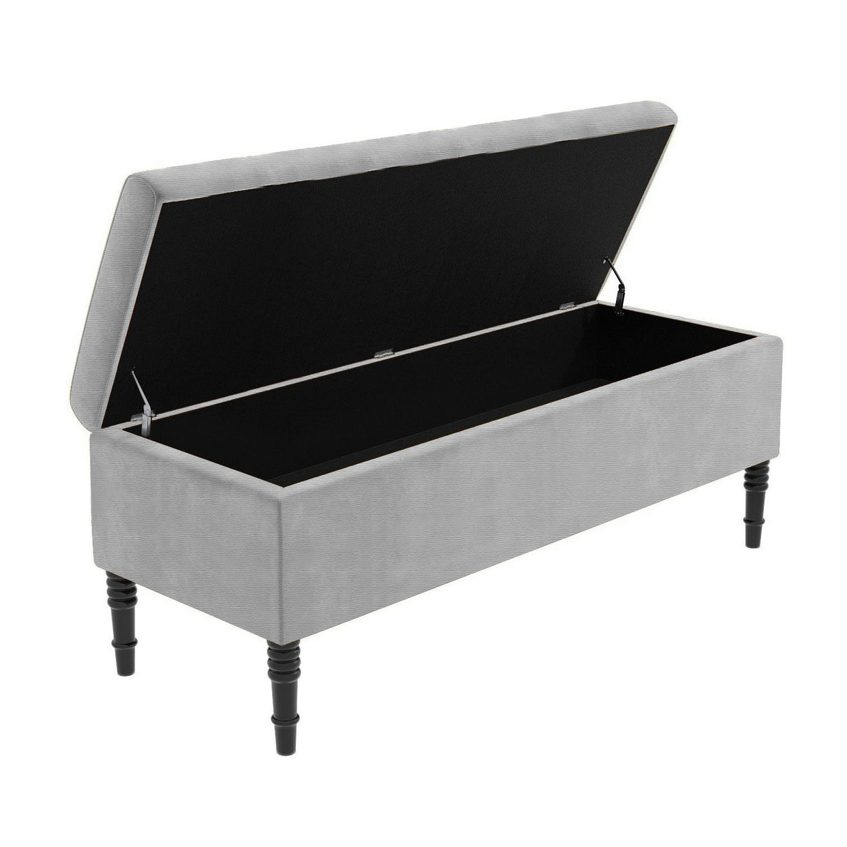 Paris Plain Naples Ottoman Storage Bench