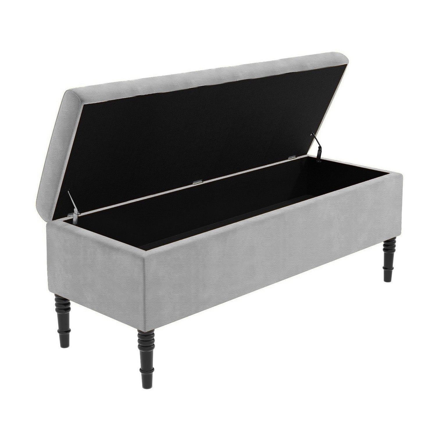 Paris Plain Naples Ottoman Storage Bench