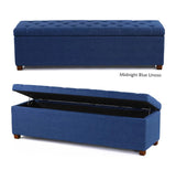 Linoso Ottoman Storage Box with Legs