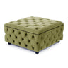 Masha Chesterfield Upholstered Square Coffee Table