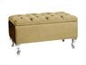 Londona Velvet Storage Bench with Legs