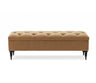 Safar Chesterfield Shoe Storage Bench with Legs
