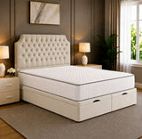 Monzo Chesterfield Tufted Divan Storage Ottoman Bed Frame