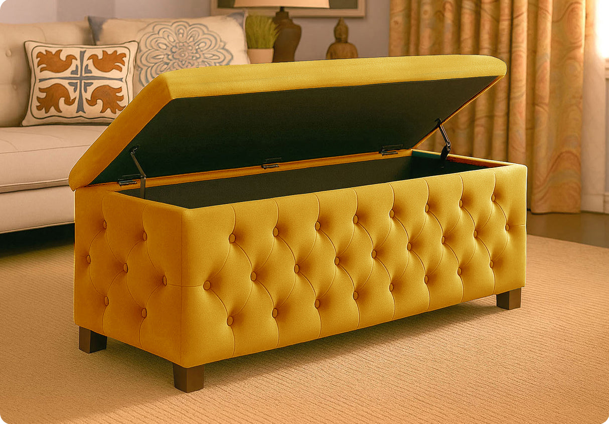 Empire Chesterfield Upholstered Coffee Table