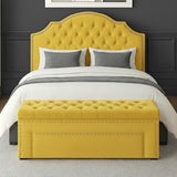 Duke Chesterfield Upholstered Blanket Box