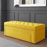 Duke Chesterfield Upholstered Blanket Box