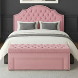 Duke Chesterfield Upholstered Blanket Box