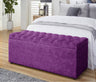 Arthur Naples Velvet Ottoman Storage Box