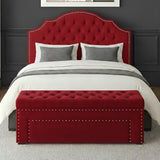 Duke Chesterfield Upholstered Blanket Box