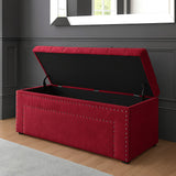 Duke Chesterfield Upholstered Blanket Box