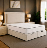 Rowen Divan Plain Ottoman Storage Bed Frame