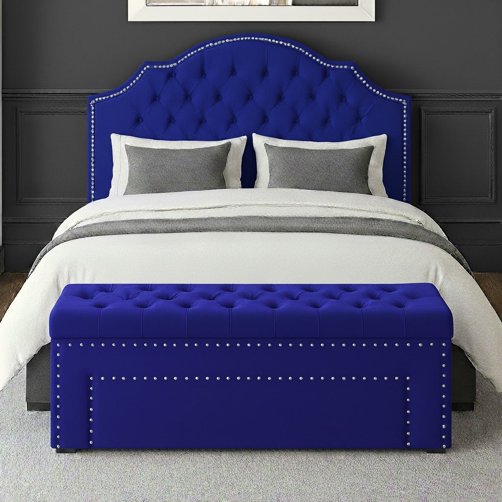 Duke Chesterfield Upholstered Blanket Box