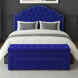 Duke Chesterfield Upholstered Blanket Box