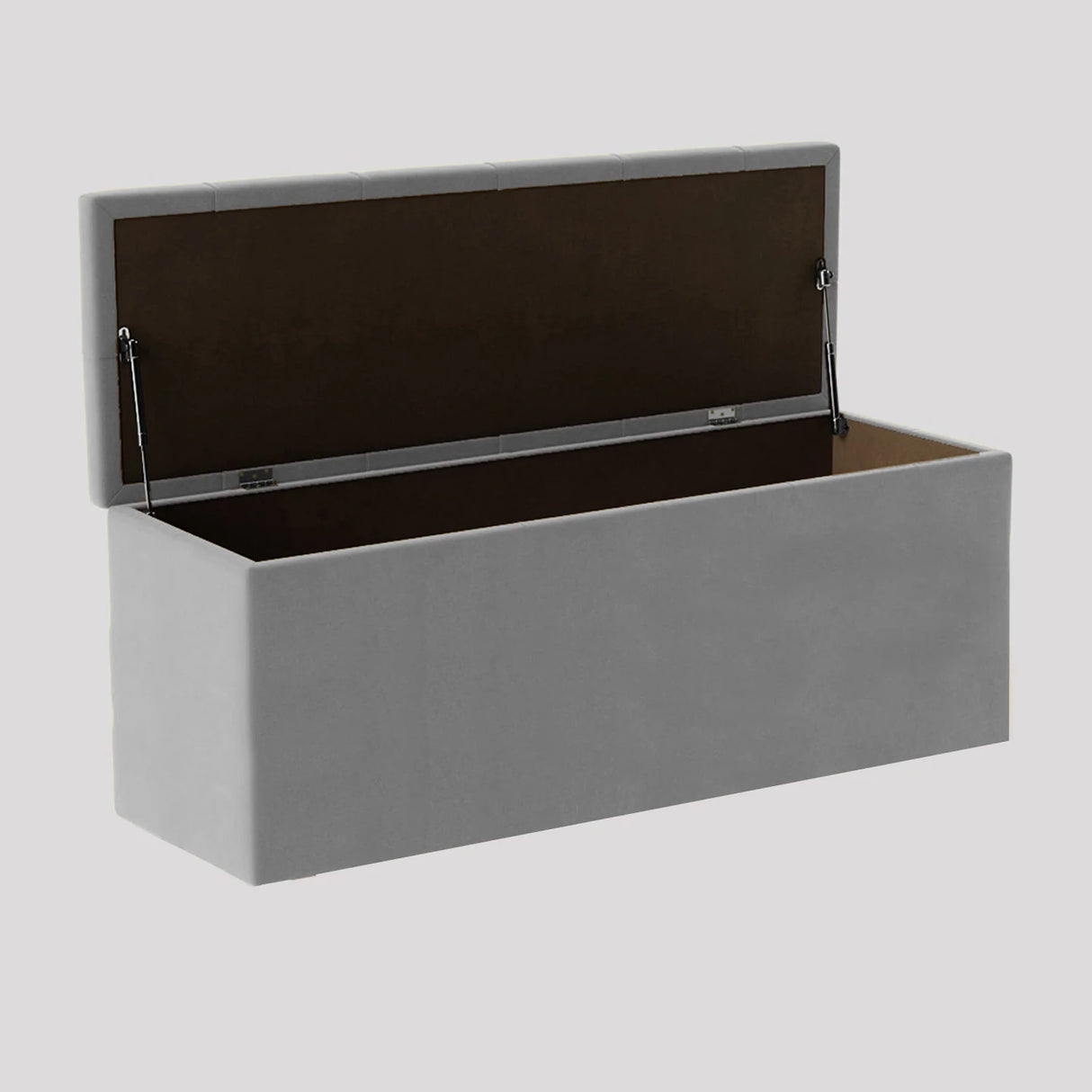 Luna Chesterfield Velvet Storage Ottoman