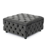 Masha Chesterfield Upholstered Square Coffee Table