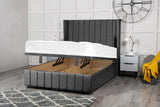 Elizabeth Divan Ottoman Bed with Winged Headboard