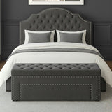 Duke Chesterfield Upholstered Blanket Box