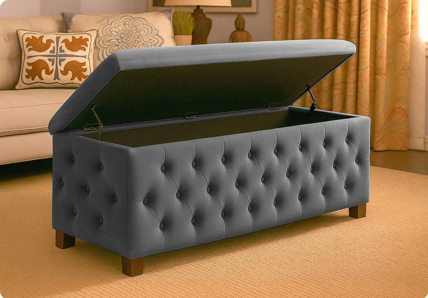 Empire Chesterfield Upholstered Coffee Table