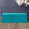 Large Safar Velvet Storage Ottoman Box