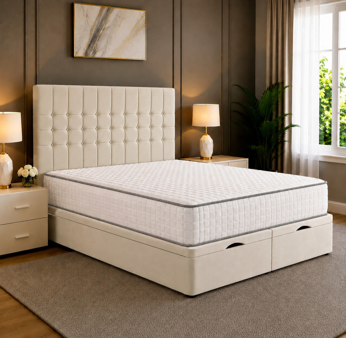 Verona Divan Storage Ottoman Bed Frame