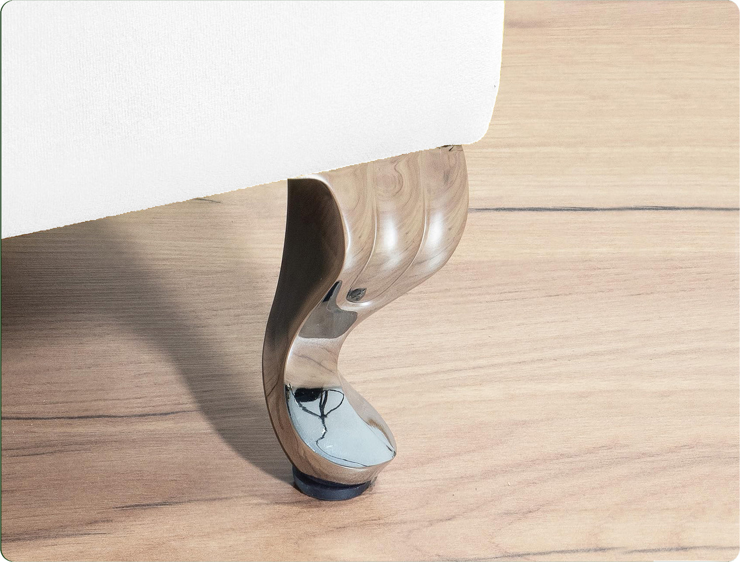 Londona Velvet Storage Bench with Legs