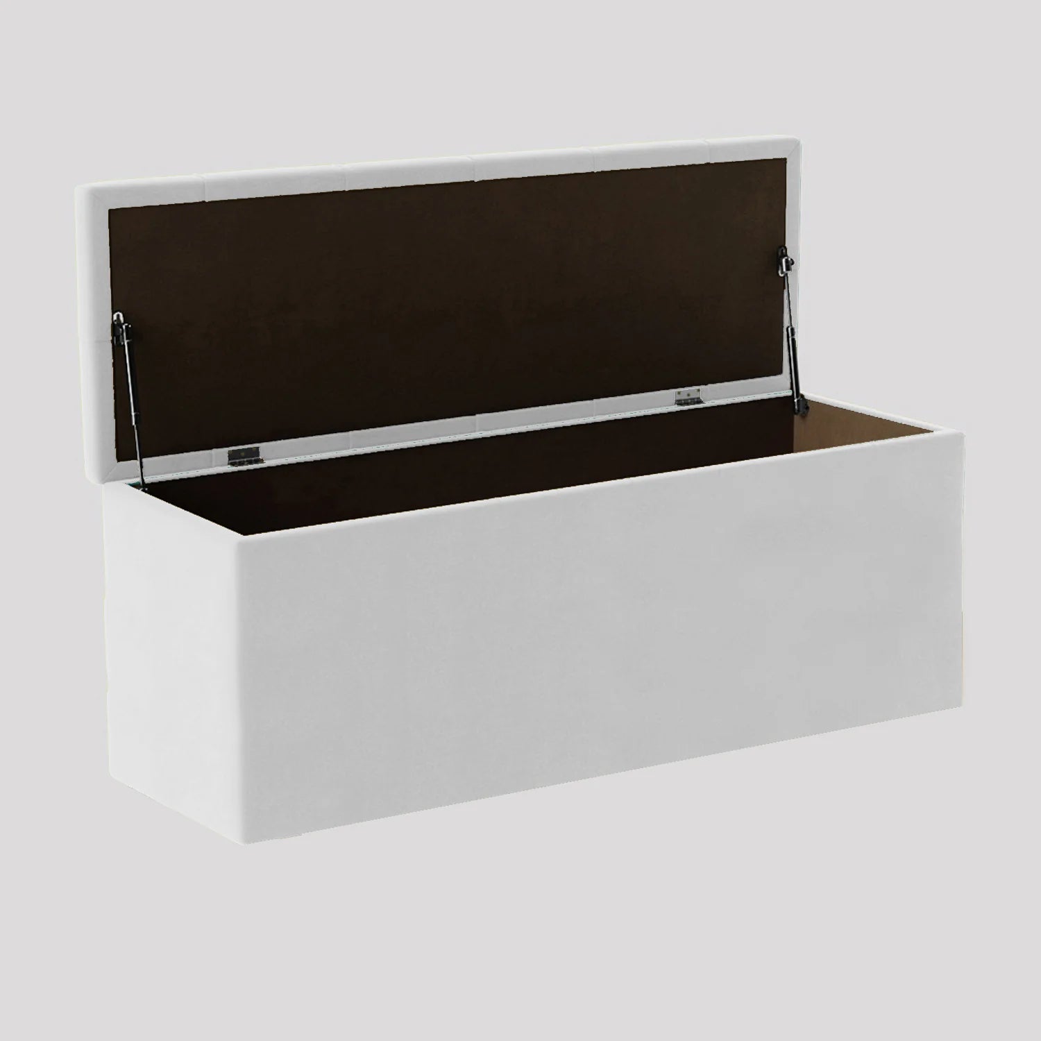 Luna Chesterfield Velvet Storage Ottoman